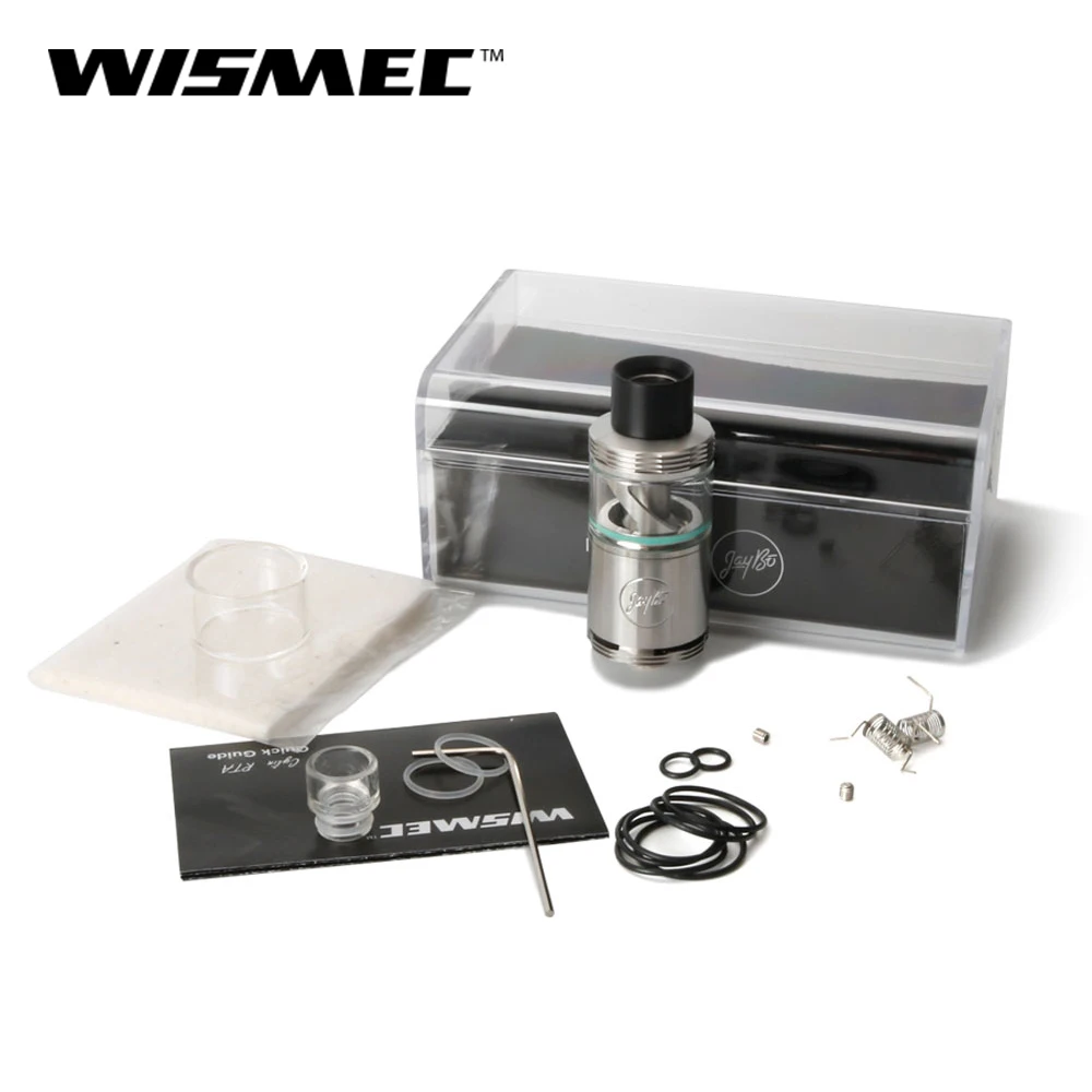 Оригинальный бак для электронной сигареты Wismec Cylin RTA диаметром 22 мм с верхним