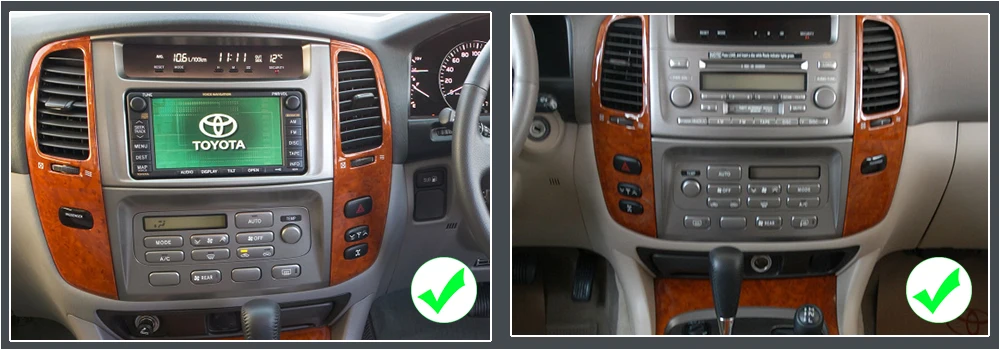 ZaiXi 2 DIN Android Touchscreen For Toyota Land Cruiser 100 2002~2008 Car Multimedia Player Bluetooth GPS Navigator Radio Player 8