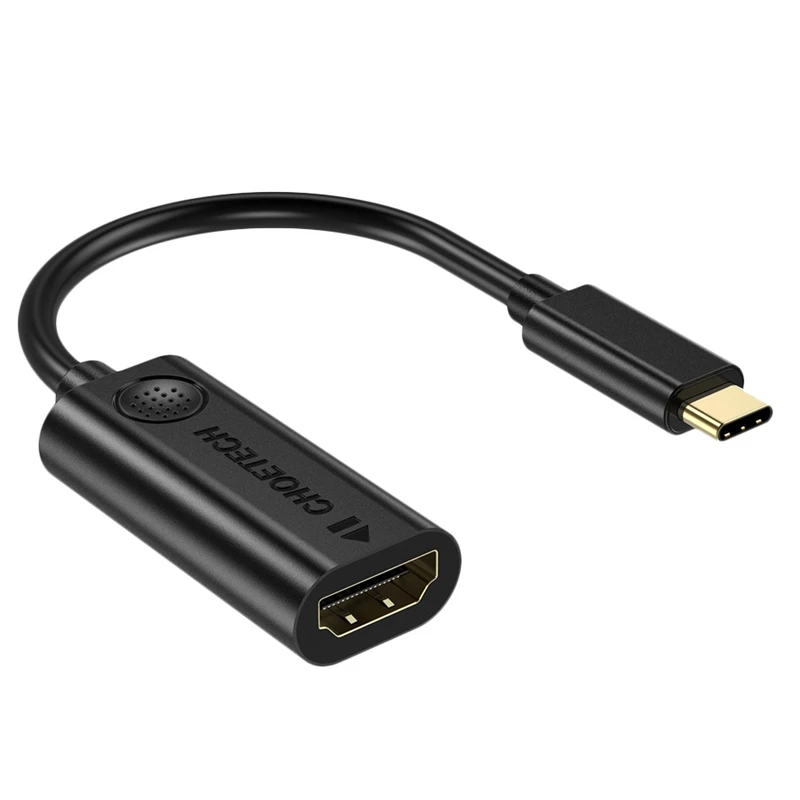 

CHOETECH USB 3.1 Type C To Hdmi Adapter Thunderbolt 3 Compatible 4K Hdmi