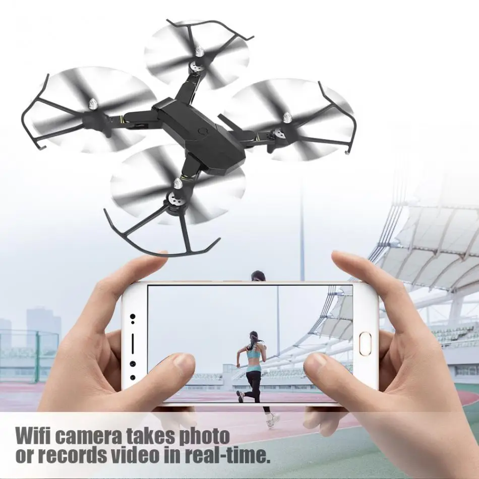 Складная L900 2,4 ГГц 4CH дрона с дистанционным управлением с HD Камера 6-Axis Gyro Безголовый режим Дистанционное Управление Quadcopter вертолет