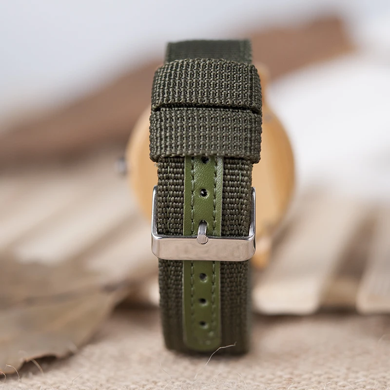 BOBO BIRD reloj mujer Бамбуковые мужские часы простые наручные рождественские подарки