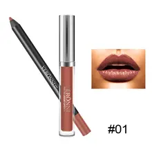 Водонепроницаемый стойкий карандаш для губ устойчивый карандаш для губ+ помада, макияж наборы инструментов