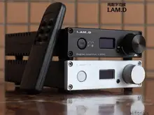 2018 Новый I. AM. D V200 полный цифровой аудио усилитель 150 Вт * 2 XMOS U208 USB 24 бит/192 кГц вход USB/оптический/коаксиальный/AUX OLED дисплей