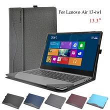 Съёмный корпус для lenovo Air13 iwl 13,3 ''Роскошный чехол из искусственной кожи для планшета для ноутбука lenovo New Air 13-iwl 13,3 чехол Coque