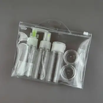 

6pcs Set Empty Tubes Cosmetic Cream Travel Lotion Containters Packing Shampoo Bath Container Portable Bottle 17oct20