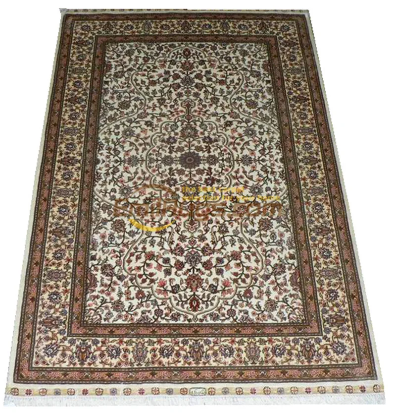 Натуральная Овечья шерсть ковер ручной работы ковер для спальни домашний Decorgc117psilkyg28