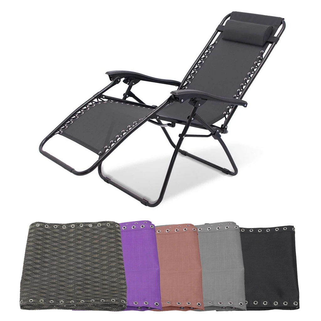 Comprar Tela de repuesto Universal para silla cero gravedad Patio Lounge sofá reclinable todas las sillas de eslinga estándar 63x17 pulgadas
