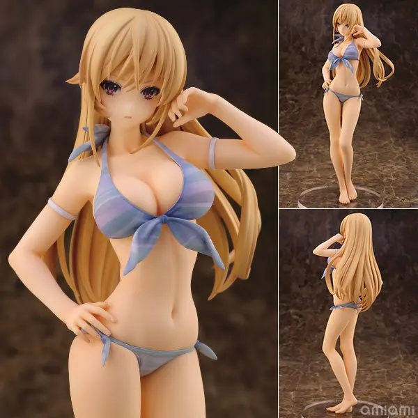 

Shokugeki No Soma Action Figure Nakiri Erina Wave Swimwear Sexy Model Dolls Decoration Collection Figurine Kids Toys Gifts 20cm