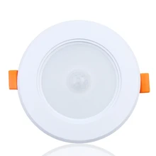 DONWEI ИК датчик движения 5 Вт светодиодный ночник Авто Вкл/Выкл Точечный светильник для гостиной кухни прихожей лестницы подвала