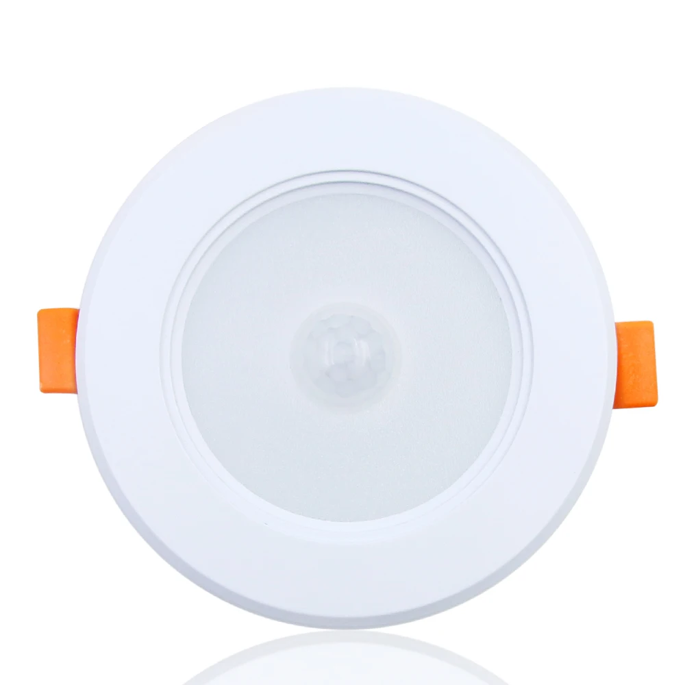 

DONWEI IR Motion Sensor 5W LED Downlight Night Auto ON / OFF Spot Llights for Living Room Kitchen Hallway Stairs Basement