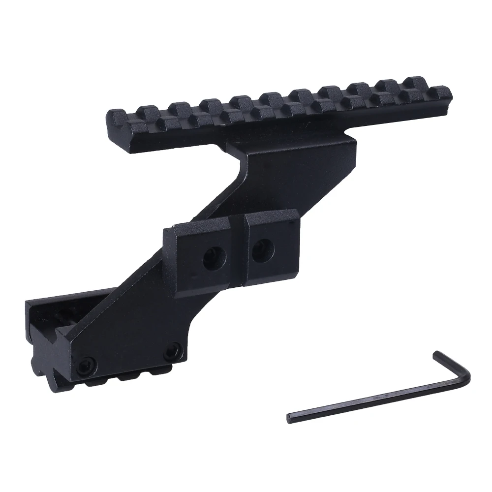 Tactical Weaver Picatinny Top Bottom Rail Pistol Scope Mount for Glock