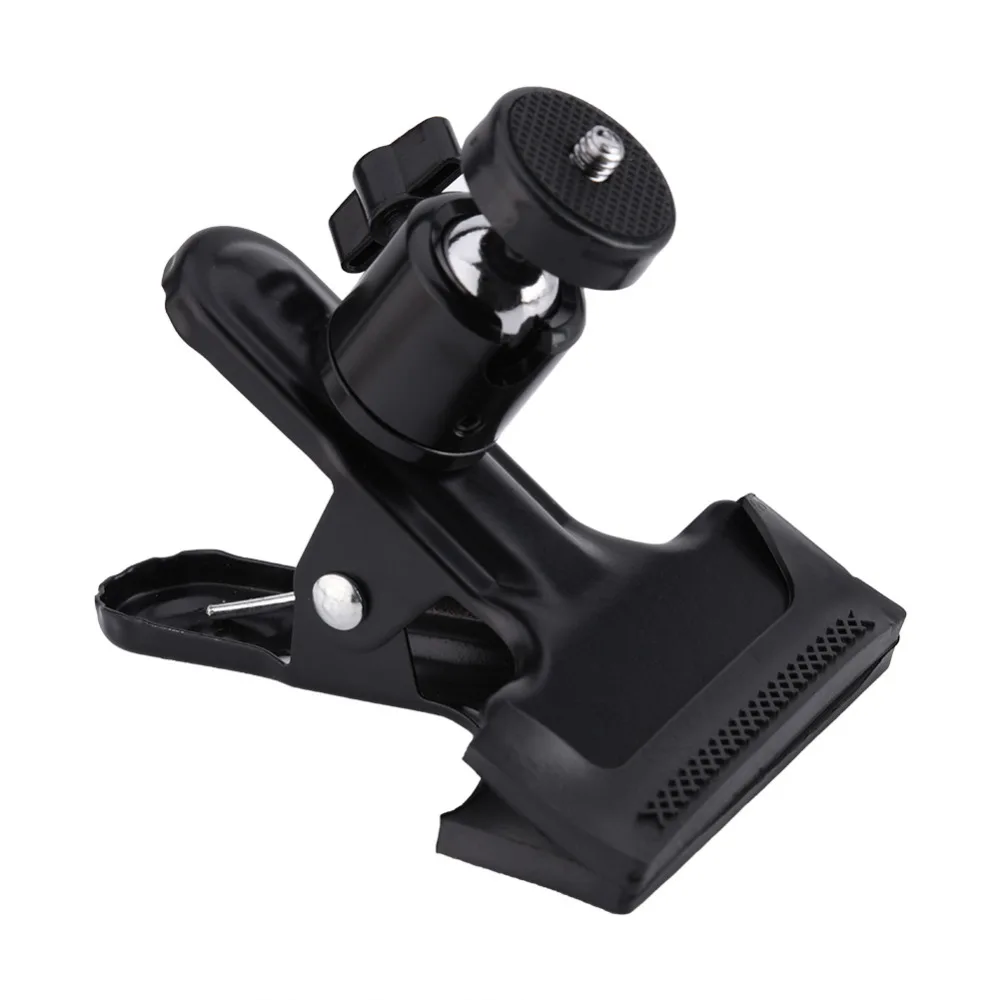 

Camera Clip Photography Metal Clip Clamp Holder Mount with Standard Ball Head 1/4 Screw for Camera Flash Holder Bracket