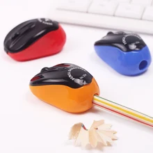 1 шт. креативные канцелярские принадлежности мышь Пластиковая точилка для карандашей механическая точилка для карандашей для офиса и школы