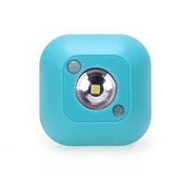 Battery Powered LED Sensor Night Light Dual Induction PIR Infrared Motion Sensor lamp Magnetic Infrared Wall Lamp Cabinet Lamp