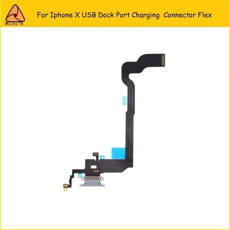 5 Pieces USB Charging Port Dock Connector Flex Cable With Headphone Audio Jack For Samsung Galaxy C5 Pro C5010 Repair Parts