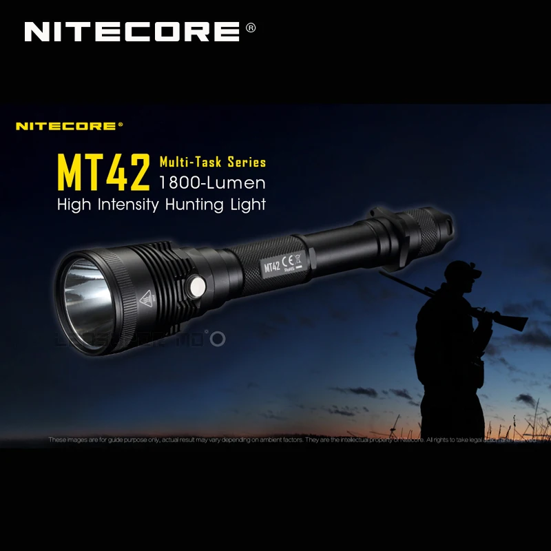 Многоцелевая серия Nitecore MT42 CREE XHP35 HD светодиодный фонарик 1800 lumen высокой