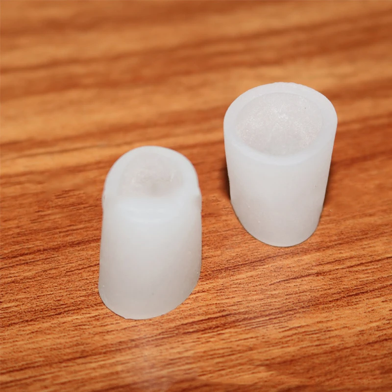1pair Gel Bunion Corrector Silicone Foot Toe Separator Little Toe Pain Relief Protector Gel Pads Corrector Halux Valgus Pedicure