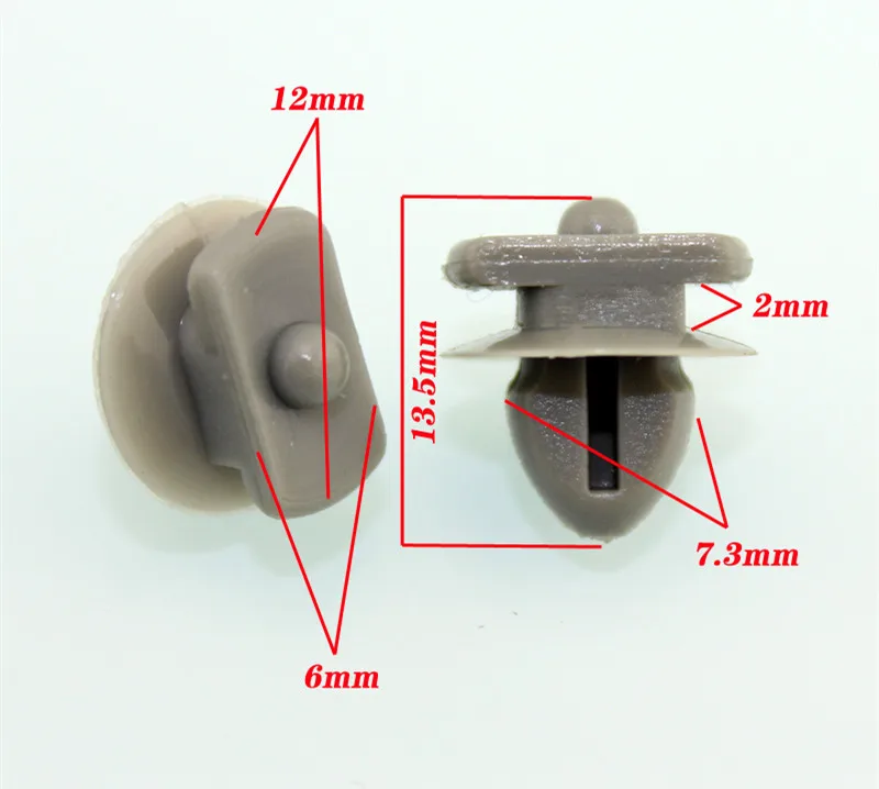 10PCS Tweeter mirror interior panels snap plastic fasteners clips for