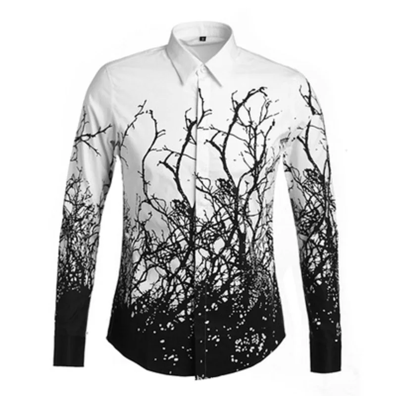 Качественная одежда 2018 Гавайская Masculina Kemeja Pria Koszula Camisa Erkek Giyim Мужская Лето Осень Kardigany рубашка с длинным рукавом