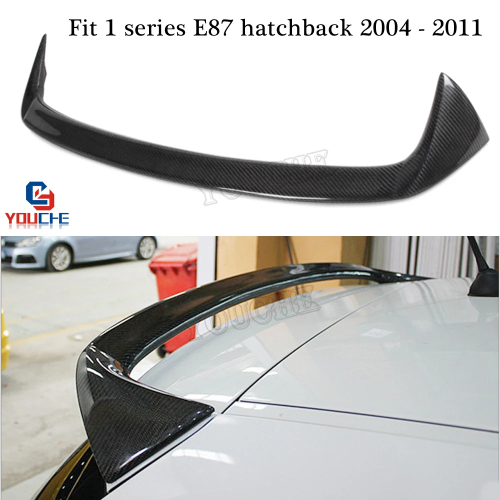 E87 Carbon Fiber Rear Spoiler Wing Trunk Lid For Bmw 1 Series E87 5