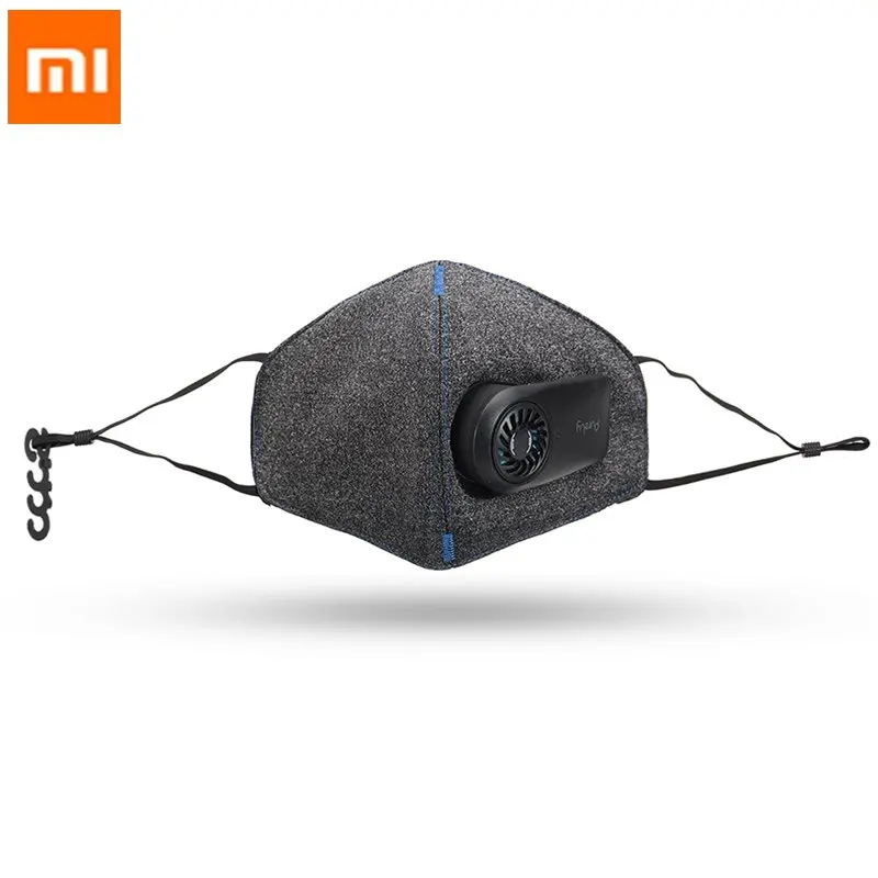 

XIAOMI Purely KN95 Anti-Pollution Air Mask with PM2.5 550mAh Battreies Rechargeable Filter Breathable Windproof