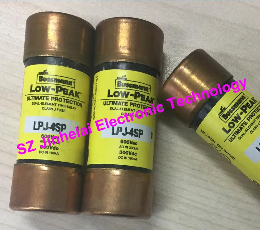 

100%New and original LPJ-4SP BUSSMANN Time-delay Fuses 4A 600V