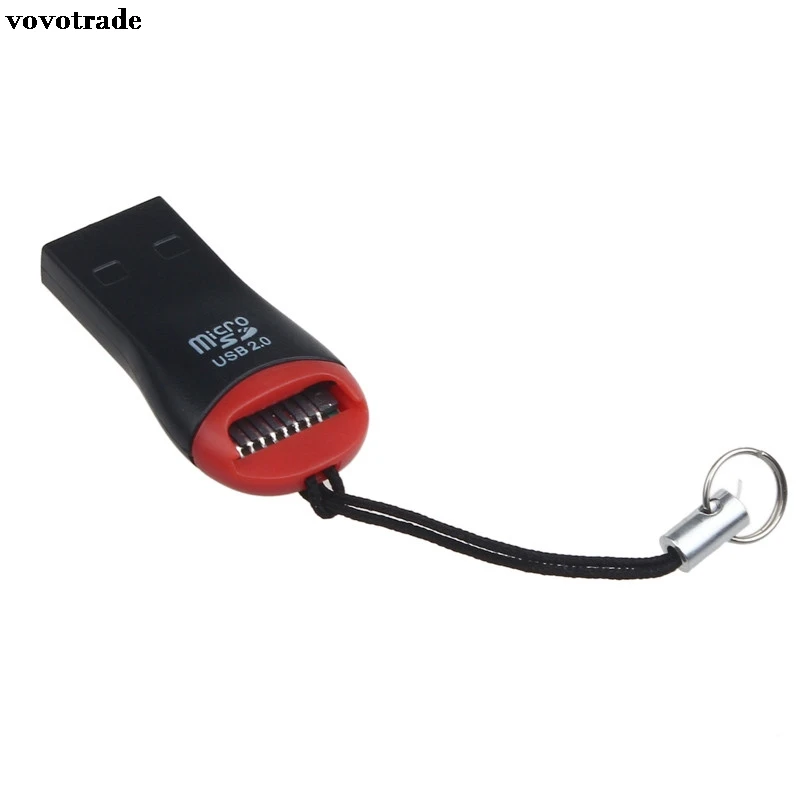 

vovotrade New High Speed USB 2.0 Mini Micro SD T-Flash TF M2 Memory Card Reader Data Adapter Factory Price Drop Shipping