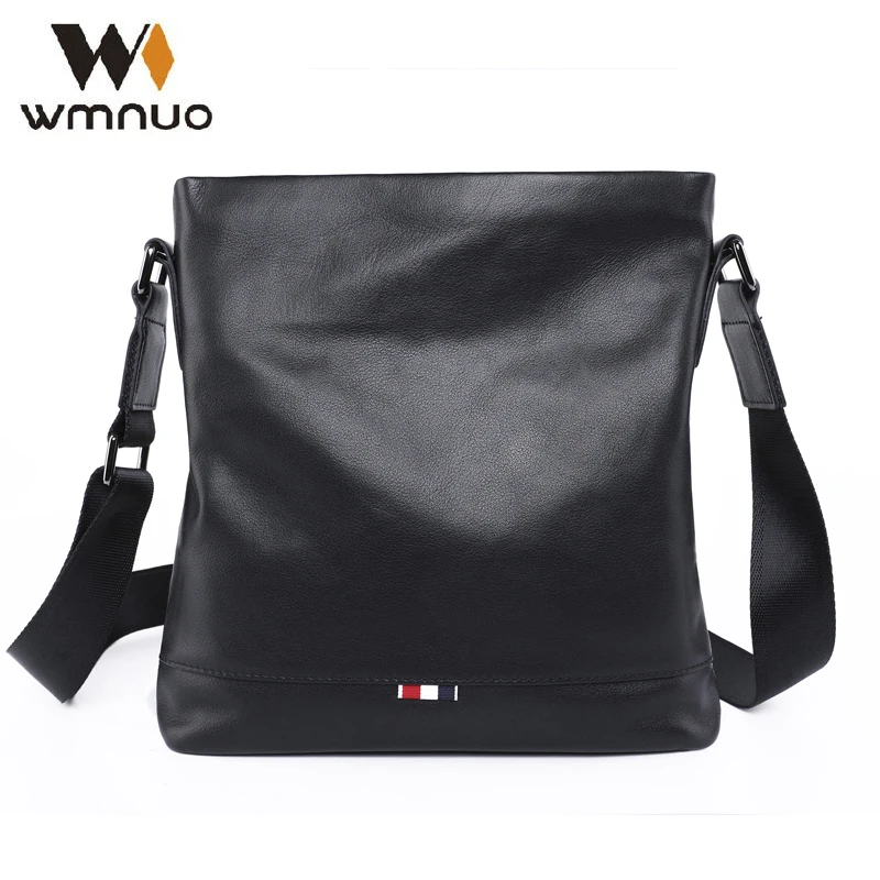 Wmnuo Men Shoulder Bag 2018 New Genuine Leather Men Handbag Soft Cowhid Leather Crossbody Bag Fashion High Quality Business Bag Wmnuo Men Shoulder Bag 2018 New Genuine Leather Men Handbag Soft Cowhid Leather Crossbody Bag Fashion High Quality Business Bag
