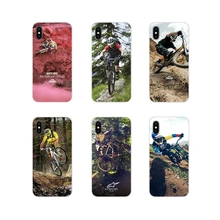 Bicicleta de montaña MTB ciclismo para Huawei P8 9 Lite Nova 2i 3i GR3 Y6 Pro Y7 Y8 Y9 primer 2017 de 2018 transparente 2019 de caso