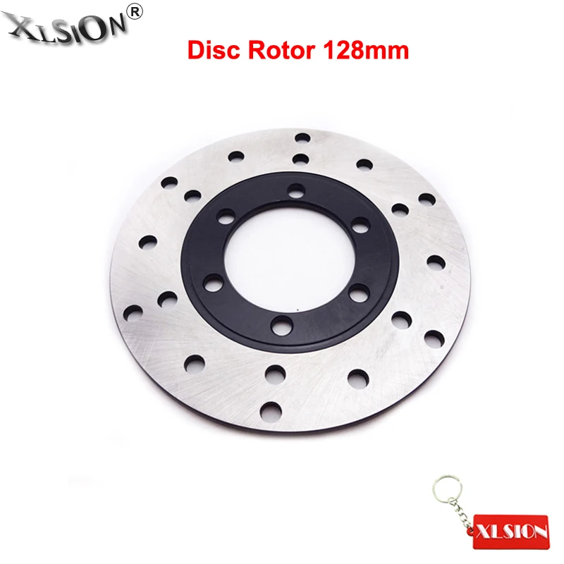 XLSION Aftermarket 128 мм ротор дисковых передних тормозов для китайских 125cc 150cc 200cc 250cc ATV Quad