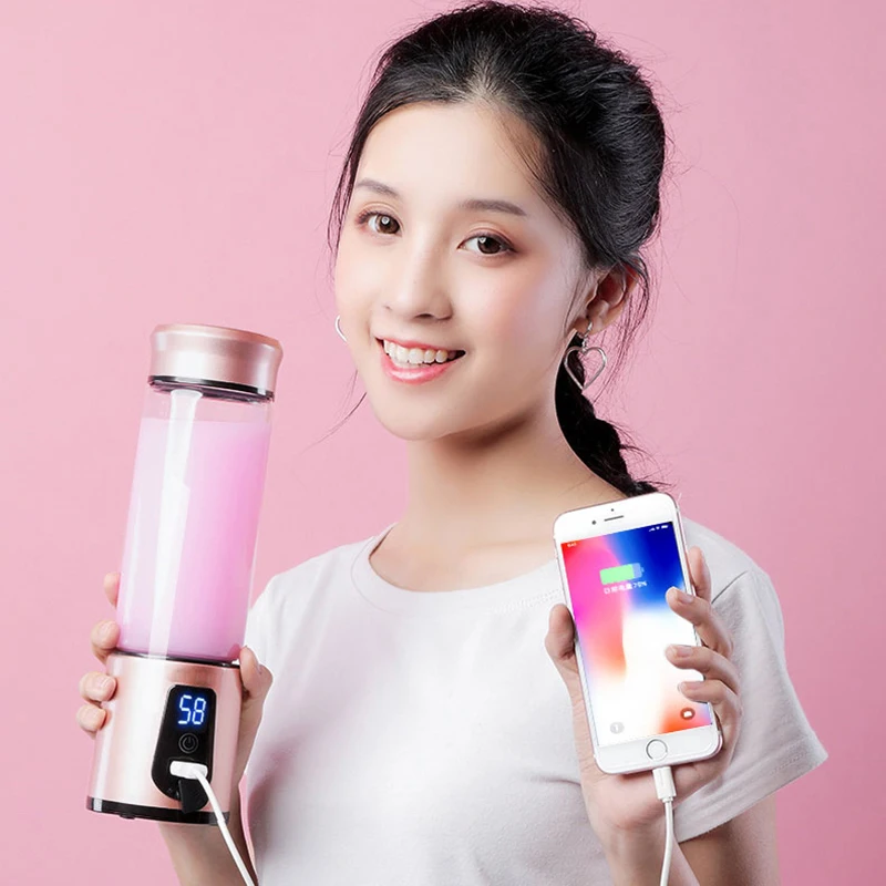 

Portable Fruit Mixers Pulper Electric Juicer Blender Fruit Extractors Food Milkshake Multifunction Kitchen Food Masher Machine