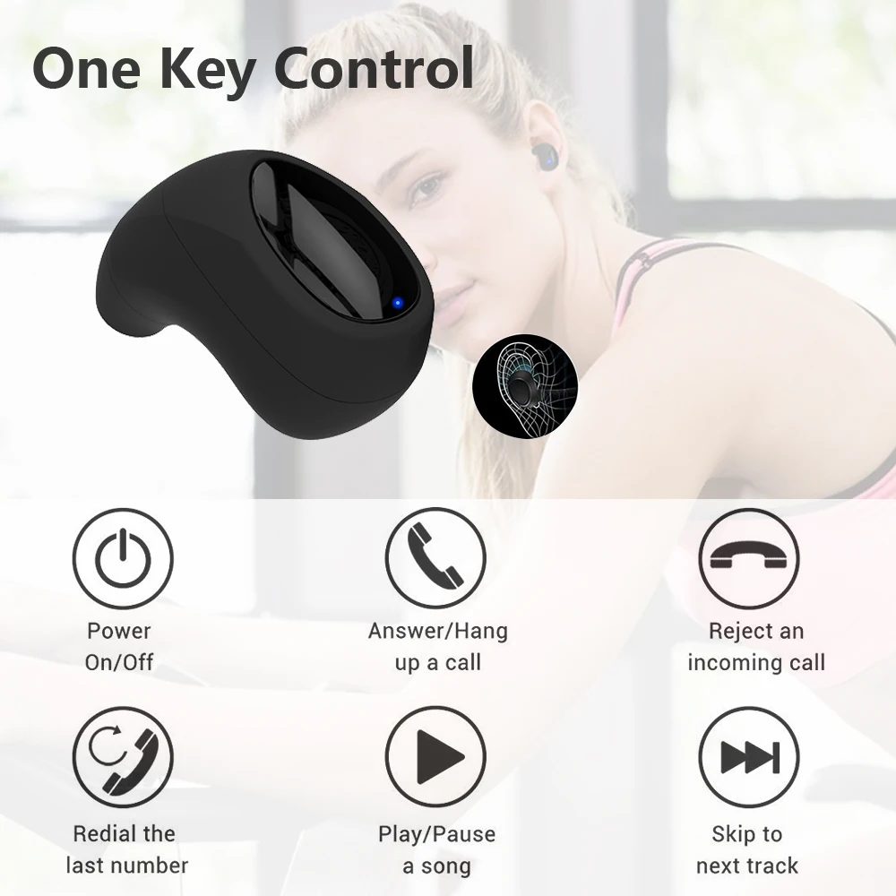 TWS Bluetooth 5,0 наушники с сенсорным управлением шумоподавление Беспроводные наушники с Bluetooth динамик функция 1200 мАч зарядная коробка
