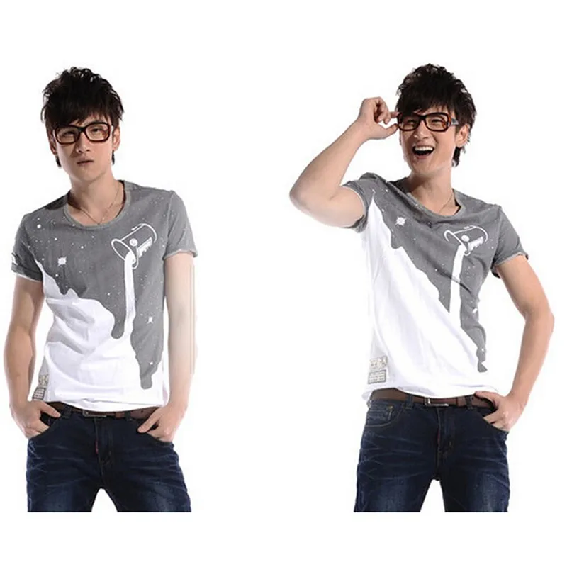 3D Мужская футболка, мужская, с коротким рукавом, с принтом молочной звезды, мода, мужские повседневные футболки, футболки, топы, Hombre 3XL NQ982060