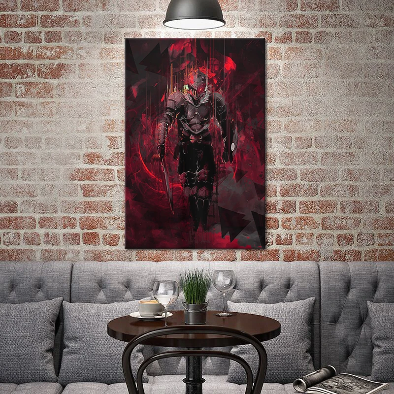 

Goblin Slayer Anime Figure Wall Art Picture Home Decor Wall Sticker Artwork Draw Painting Mural Painting for Wall Birthday Gift