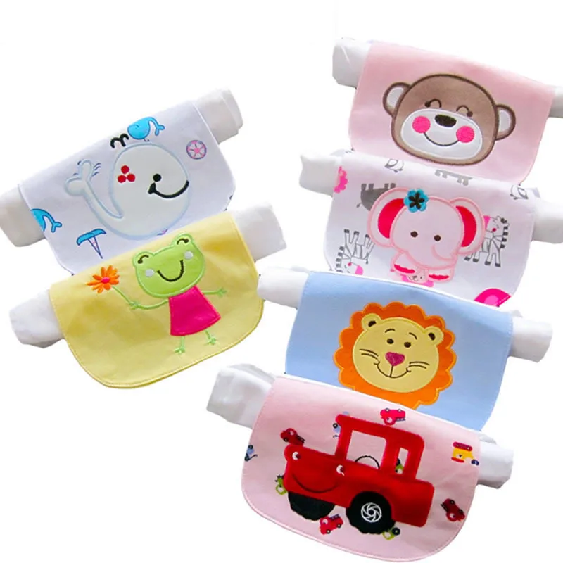 Baby sweat towel four layers three dimensional cartoon embroidery