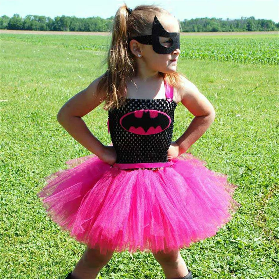 Latest Hot Pink Super Hero Girls Superhero Tutu Dress Batman Baby ...