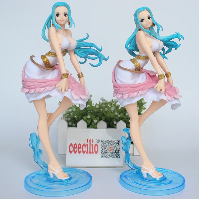 Anime One Piece Glitter & Glamours Nefeltari Vivi PVC Figure GG VIVI