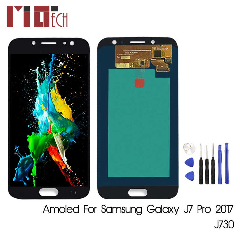

OEM AMOLED For Samsung Galaxy J7 Pro 2017 J730 J730F J730M J730Y LCD Display Touch Screen Digitizer Assembly