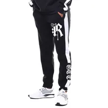 Мужские спортивные брюки, дышащий свитер в полоску, брюки для бега, брюки простого размера плюс, для фитнеса, свободные, мужские, для тренировок, тренировок, спортивная одежда