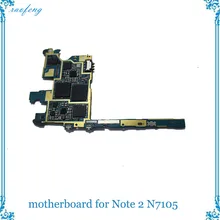 Высококачественная материнская плата для samsung Galaxy Note 2 N7105, оригинальная разблокированная материнская плата с чипами