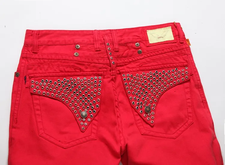 2015 Red Robin jeans men Slim denim 