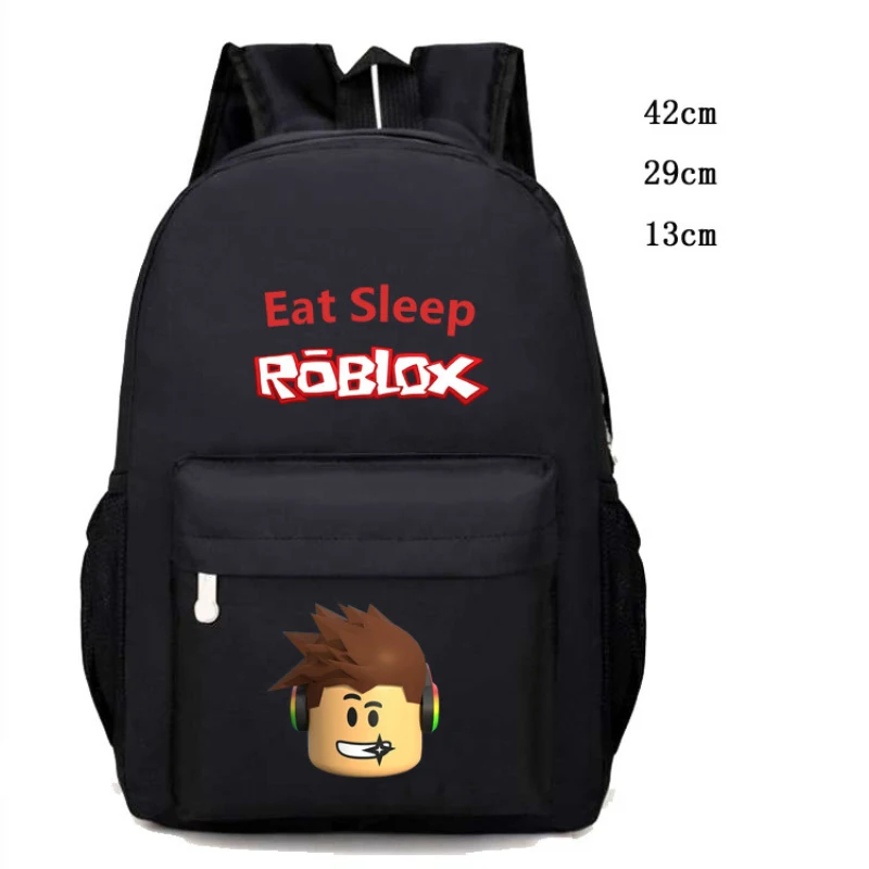 

6 Colors Game Roblox School Bag Cartoon Backpack Children Oxford Backpacks Student Book Rucksack Anime Figure Toys For Boys Girl