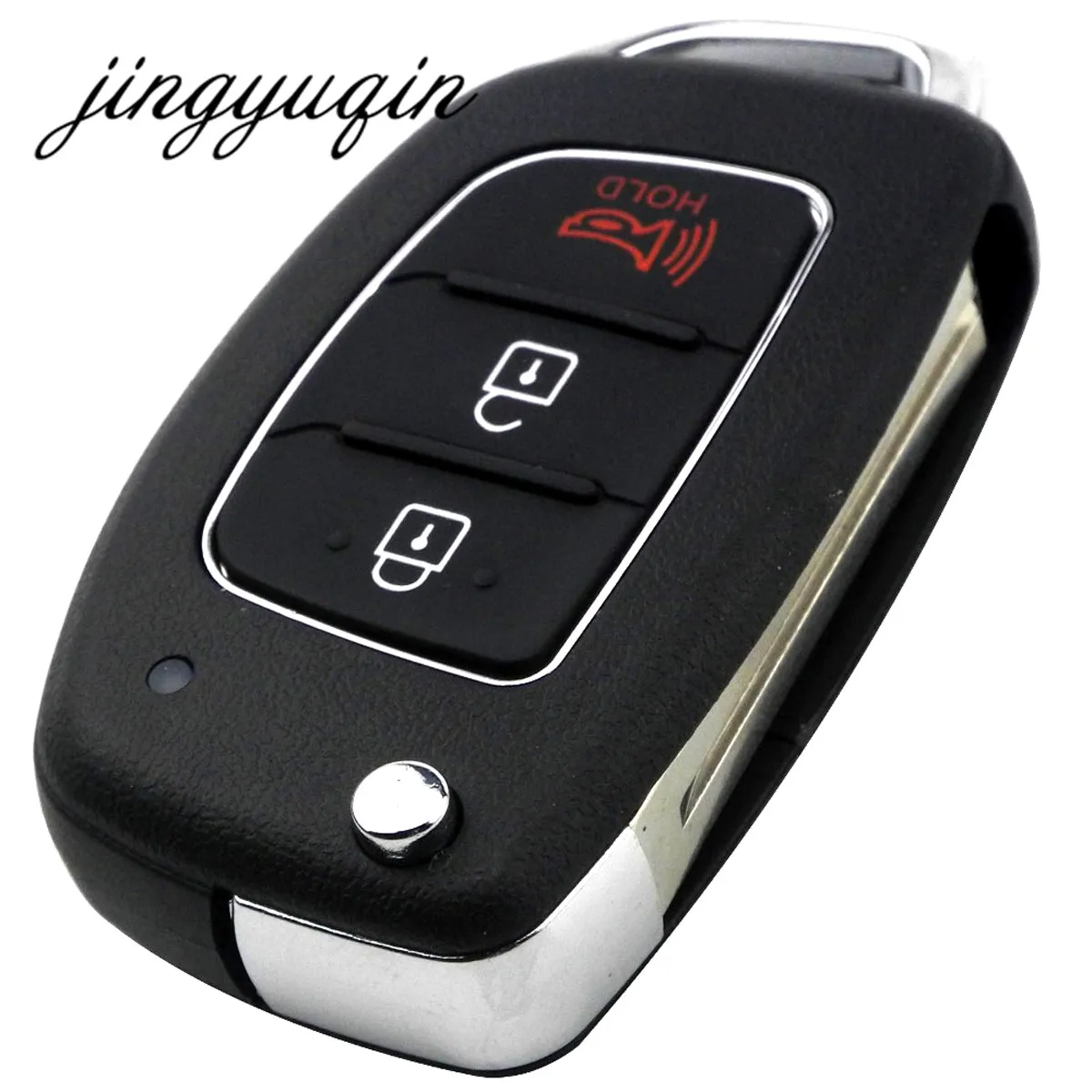 Keyforkess20pcs/lot 3/4 pulsanti Flip pieghevole chiave a distanza Shell Fob caso chiave per Mistra Hyundai Solaris ix35 ix45 serie 2 Verna - HTB1RbPQFv1TBuNjy0Fjq6yjyXXaF