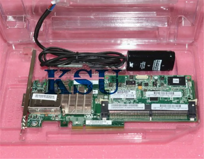 

Full Bracket / half bracket 633537-001 633540-001 Array SAS P222 RAID Controller Card 6Gb PCI-E with 512M ram battery for HP