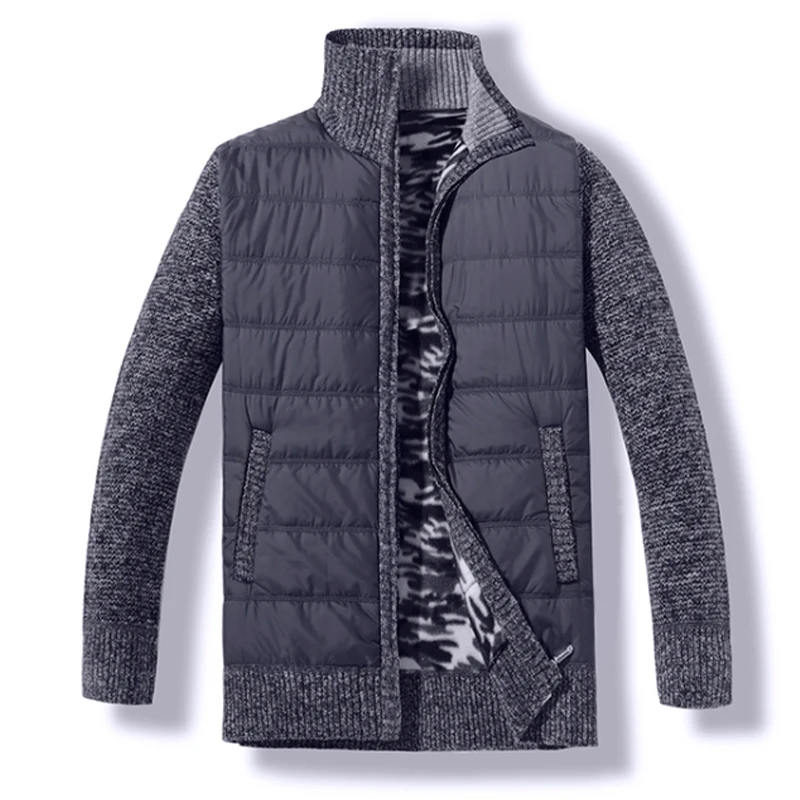 куртка с вязанными рукавами мужская. куртка с трикотажными рукавами мужская. куртка с вязаными рукавами мужская. мужские куртки монклер черная. куртки мужские комбинированные с трикотажем.