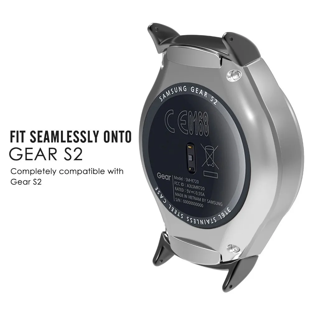 Adapter for Samsung Gear S2 RM-720 metal watchband connector Replaceable Connector Adapter Connect 20mm For Samsung Watch strap