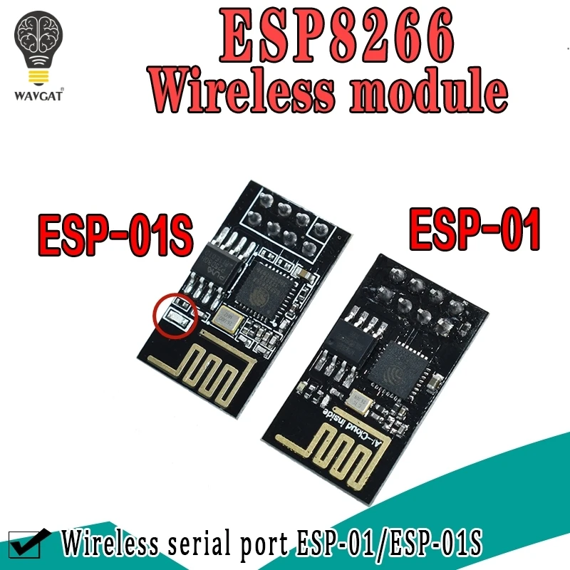ESP-01 обновленная версия ESP-01S ESP8266 серийный WIFI модель подлинность гарантированный интернет вещи Wifi модельная плата для Arduino