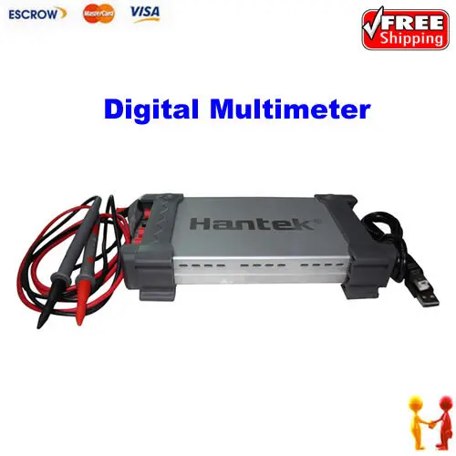 Free shipping!! PC Based USB Data Logger/Recorder, Digital Multimeter, Hantek DSO 365A