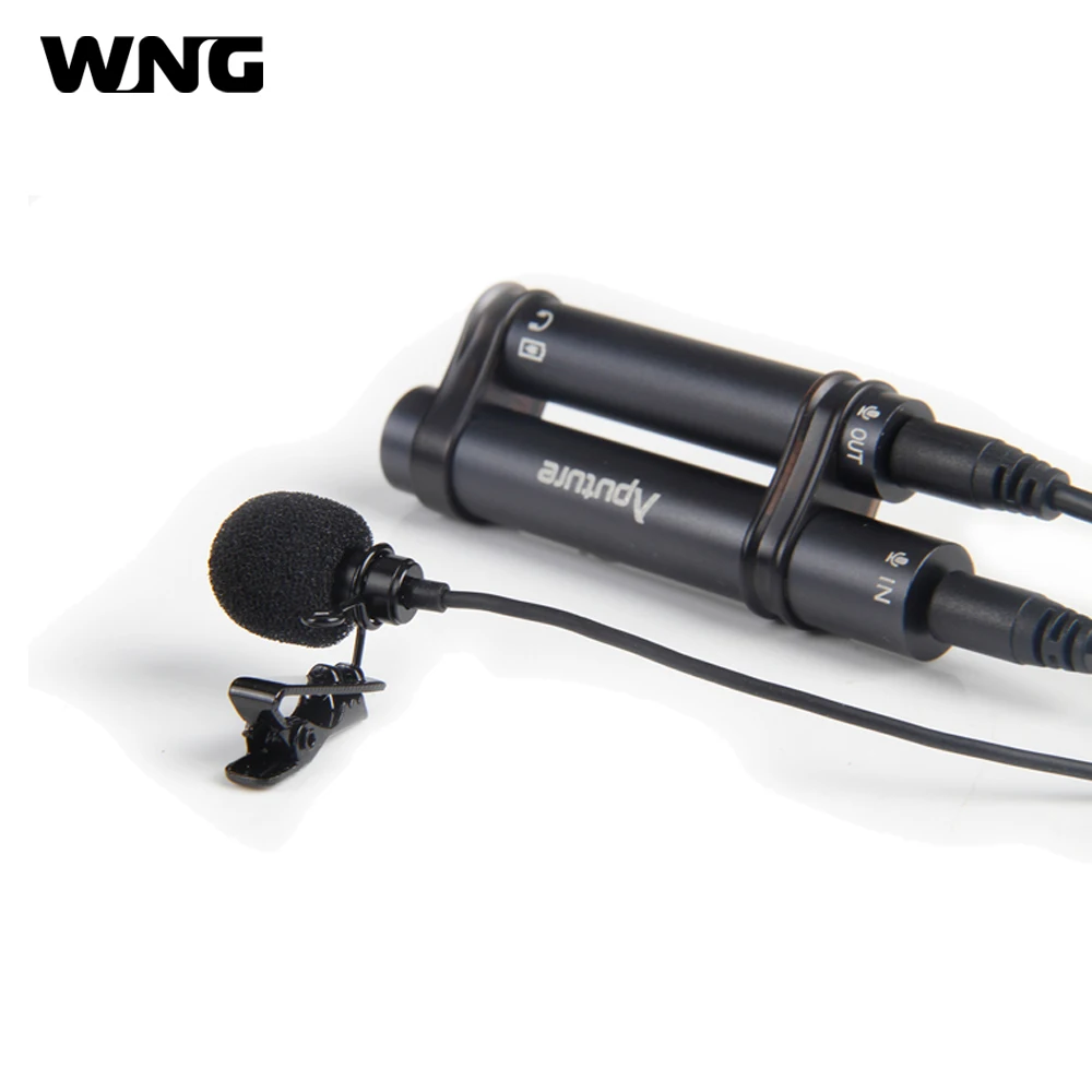 

Aputure A.lav Professional Omnidirectional Microphone Used with Mobile, Recorder and Other Equipment for Recording