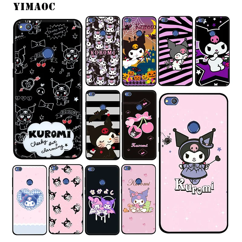 YIMAOC Kuromi цветной мягкий чехол для huawei mate 20 10 P30 P20 Pro P10 P9 P Smart Z 2019 &amp Nova 3 3i Lite |